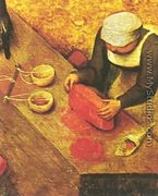 Children's Games (detail 13) 1559-60 - Pieter the Elder Bruegel