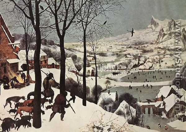 The Hunters in the Snow (Winter) 1565 - Pieter the Elder Bruegel