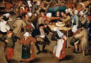 The Wedding Dance in a Barn c. 1616 - Pieter The Younger Brueghel