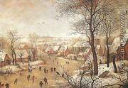 Winter Landscape with a Bird-trap - Pieter The Younger Brueghel