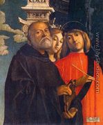 Sts Benedict, Thecla, and Damian 1497 - Giovanni Buonconsiglio