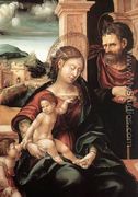 Holy Family with the Child St John c. 1525 - Hans, the elder Burgkmair