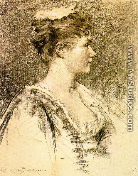 An American Queen 1890 - James Carroll Beckwith