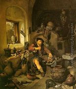 The Alchemist 1663 - Cornelis (Pietersz.) Bega