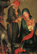 The Rest on the Flight Into Egypt,  panel from Grabow Altarpiece 1383 - (Master of Minden) Bertram