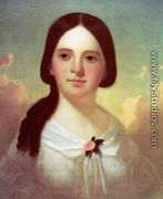 Portrait of an Unknown Girl 1849-50 - George Caleb Bingham