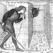 Theseus in the Labyrinth 1862 - Sir Edward Coley Burne-Jones