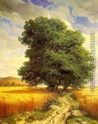Landscape with Oak Trees 1859 - Alexandre Calame