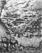 Siege of La Rochelle - Jacques Callot