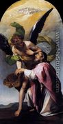 Saint John the Evangelist's Vision of Jerusalem 1636-37 - Alonso Cano