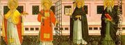 St. Nicholas, St. Laurence, St. Peter the Martyr, & St. Anthony of Padua - Bartolomeo Caporali