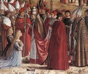 The Pilgrims Meet the Pope (detail) c. 1492 - Vittore Carpaccio