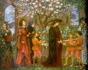 The Enchanted Garden of Messer Ansaldo - Maria Euphrosyne Spartali, later Stillman