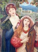 The Childhood of Saint Cecily - Maria Euphrosyne Spartali, later Stillman