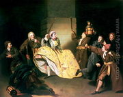 David Garrick as Sir John Brute in Vanbrugh's The Provok'd Wife - Johann Zoffany