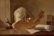The Attributes of Painting and Sculpture c. 1728 - Jean-Baptiste-Simeon Chardin