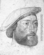Portrait of Jean de Dinteville, Seigneur de Polisy c. 1533 - Jean Clouet