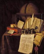 Vanitas Still-Life 1697 - Edwart Collier