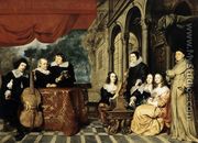Family Portrait 1650s - Gonzales Coques