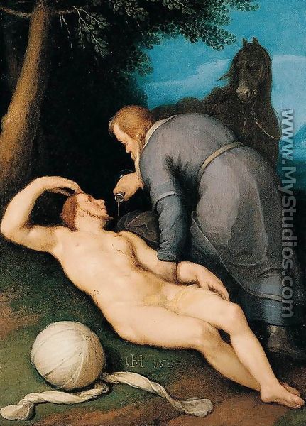 The Good Samaritan 1627 - Cornelis Cornelisz Van Haarlem