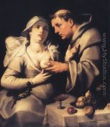 The Monk and the Nun 1591 - Cornelis Cornelisz Van Haarlem