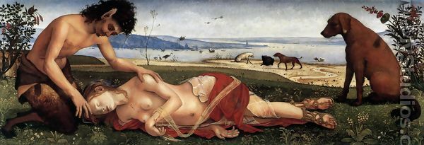 The Death of Procris c. 1500 - Piero Di Cosimo