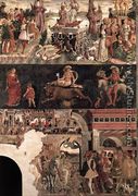 Allegory of April- Triumph of Venus 1476-84 - Francesco Del Cossa