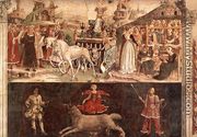 Allegory of March- Triumph of Minerva (detail 1) 1476-84 - Francesco Del Cossa