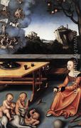 An Allegory of Melancholy 1528 - Lucas The Elder Cranach