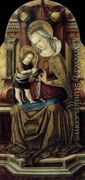 Virgin and Child Enthroned c. 1476 - Carlo Crivelli