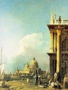Entrance to the Grand Canal from the Piazzetta, 1727 - (Giovanni Antonio Canal) Canaletto