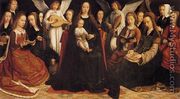 The Virgin among the Virgins 1509 - Gerard David
