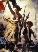 Liberty Leading the People (detail 1) 1830 - Eugene Delacroix