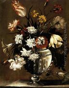 Vase of Flowers (2) c.1650 - Diego Valentin Diaz