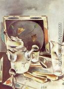 Still life: Tea Table 1927 - Preston Dickinson
