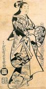 Standing Woman 1711-16 - Kaigetsudo Dohan