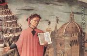 Dante Illuminating Florence with his Poem (detail 2) 1465 - Domenico Di Michelino