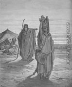 The Expulsion of Hagar - Gustave Dore