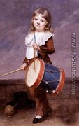 Portrait of the Artist's Son as a Drummer - Martin Drolling