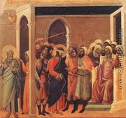 Christ Mocked 1308-11 - Duccio Di Buoninsegna