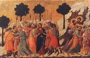 Christ Taken Prisoner 1308-11 - Duccio Di Buoninsegna