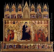Conjectural reconstrruction of the Maesta (front) - Duccio Di Buoninsegna