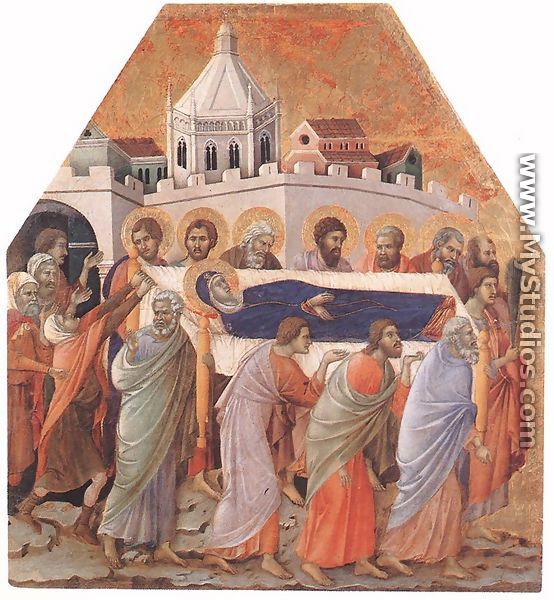 Funeral 1308-11 - Duccio Di Buoninsegna