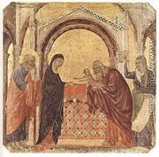 Presentation in the Temple 1308-11 - Duccio Di Buoninsegna