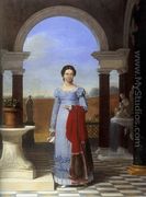 Portrait of Colette Versavel, Wife of Isaac J. de Meyer 1822 - Joseph-Francois Ducq