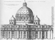 Project for St Peter's in Rome 1547 - Etienne Duperac