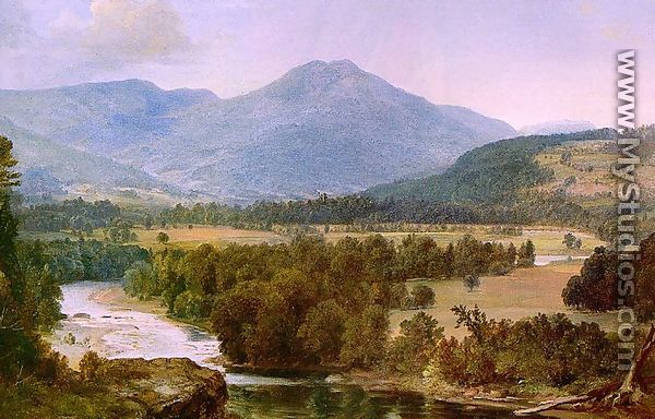 Genesee Valley Landscape 1853 - Asher Brown Durand