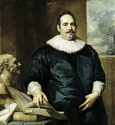 Portrait of Justus van Meerstraeten 1634-35 - Sir Anthony Van Dyck