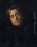 Portrait of Susan Macdowell Eakins (The Wife of the Artist) 1900 - Thomas Cowperthwait Eakins