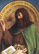 The Ghent Altarpiece- St John the Baptist (detail) 1425-29 - Jan Van Eyck